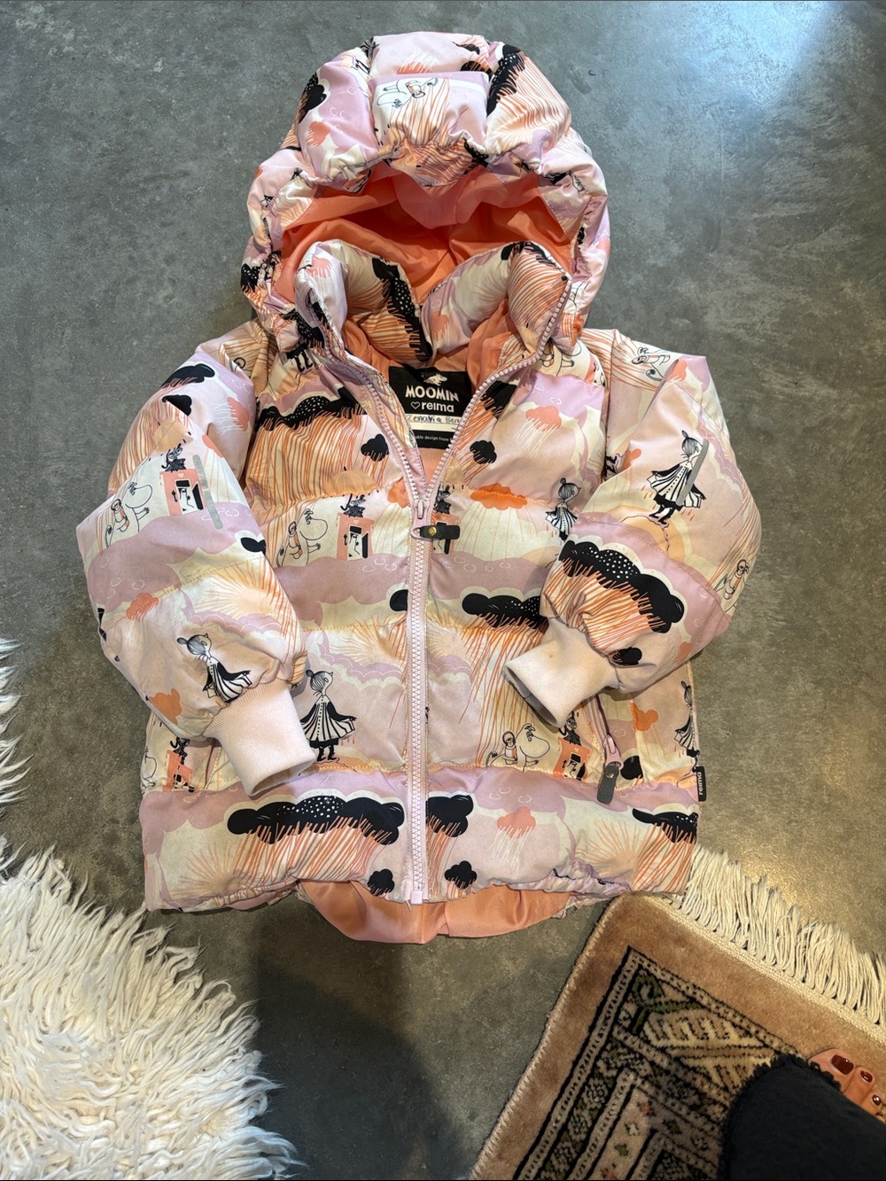 Reima ‘ moomin’ winter coat - 5y